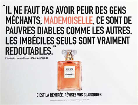 citations coco chanel parfum